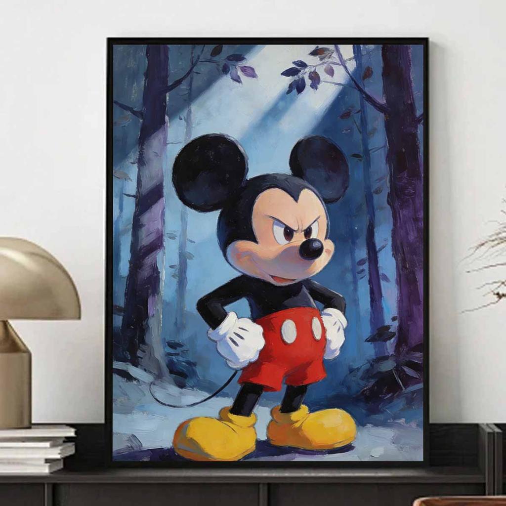 Disney Набор для алмазной живописи Микки Маус, мозаика, ручная работа, DIY, подарок, декор для дома. Классический мультяшный персонаж, настенное искусство, украшение.