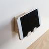 Plug Holder Remote Control Organizer Adhesive Hanger Air Conditioner Storage Box Fixed On Wall