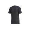 Adidas T Shirts Men's Black Crew Neck Moderate Straight Fit FK1418