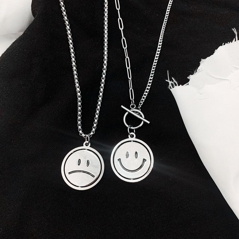 Jewelry Gifts Chain Necklace Clavicle Necklace Goth Necklace Multi-layer Hip Hop Pendant Vintage Punk Choker