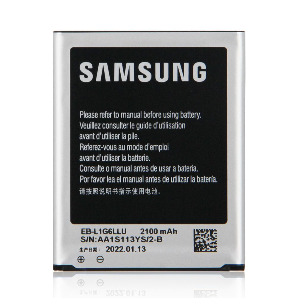 Оригинальный запасной аккумулятор EB-L1G6LLU для Samsung GALAXY S3 I9300 I9308 L710 I535 EB-L1G6LLA NFC 2100 мАч