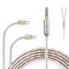 Okcsc JBX Recable Cable 2Pin Cable Наушники Cable 4 Core OFC для WESTONE Совместимость с W4R/UM3X/JH13/JH16/UE18 и т.д.. 4.4mm
