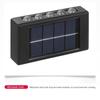 Solar LED Wall Lamp Outdoor Waterproof Up and Down Luminous Lighting Garden Decoration Solar Lights Stairs Fence Sunlight Lamp