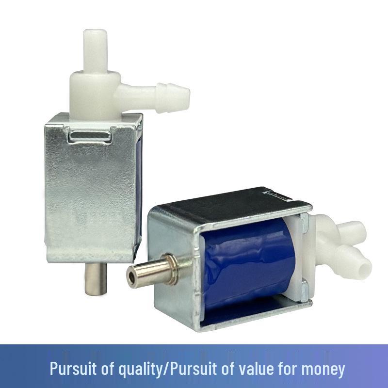 1219T Mini Solenoid Valve JQF for Hand, Leg, Waist, Neck Massagers - Two/Three-Way Exhaust Valve