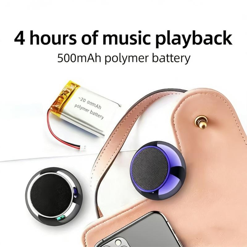 Алюминиевая Bluetooth-совместимая колонка с мощными басами, стереофонический звуковой ящик для активного отдыха, домашнего развлечения