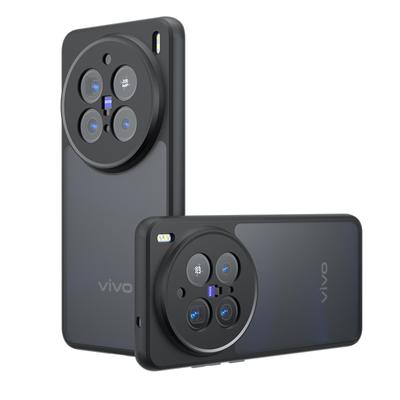 Для Vivo X200 Pro Mini Anti-Drop Air Bag Матовый TPU PC Чехол, HD Прозрачный Противоударный Акриловый PC Чехол Для Vivo X200 Pro 5G