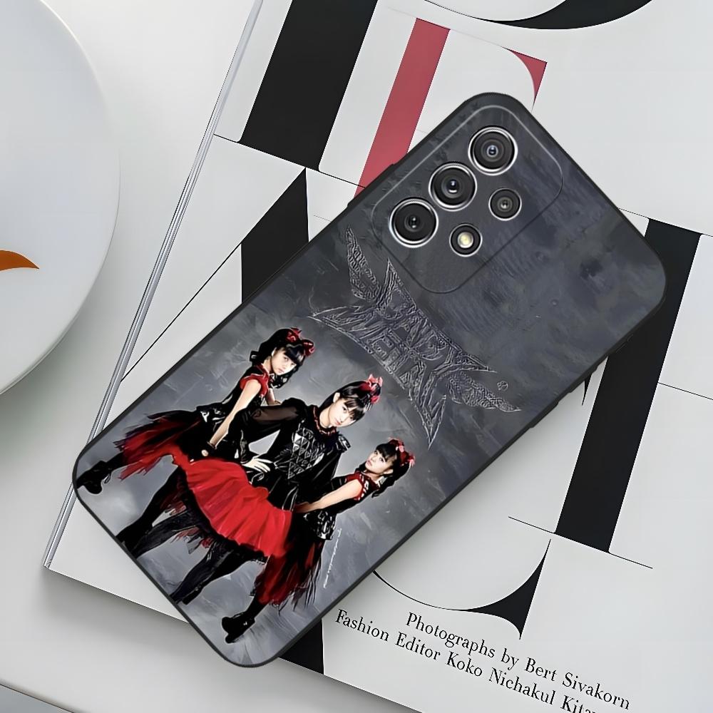 Чехол для телефона B-BABYMETAL R-Rock Band для Sumsung Galaxy S24 S23 S22 S21 S20 A24 A34 N20 M54 A54 A53 Fe Plus Ultra Черный Мягкий Чехол