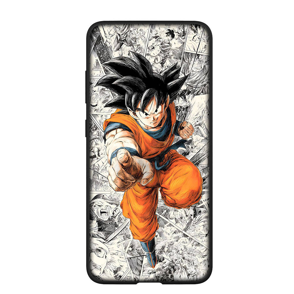 Phone Case for iPhone 17 15 16 Plus Xiaomi Poco X7 X6 F8 F7 M8 C85 C75 Redmi Note 14 12 11 13 Pro Max A4 14C 13C 15C Anime Dragon Son Gokus Ball Cover