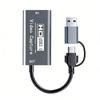 Высокоскоростная USB-карта видеозахвата с Power Delivery для потоковой передачи в реальном времени с низкой задержкой и записи игр