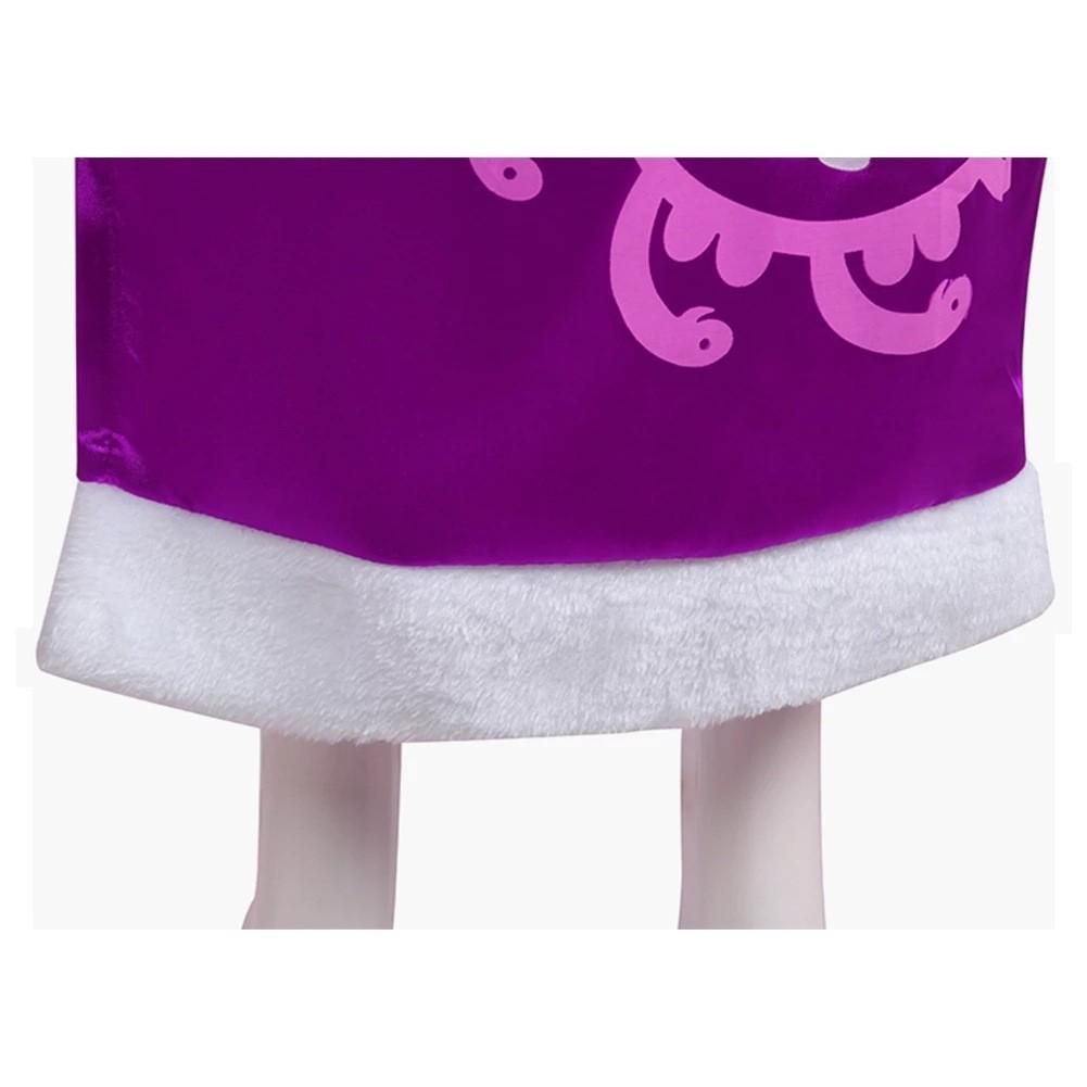 Anime One Piece 2D cos Costume for the female emperor, Snake Princess, Han Cook, Halloween Comic Con cosplay Wear a cheongsam dress