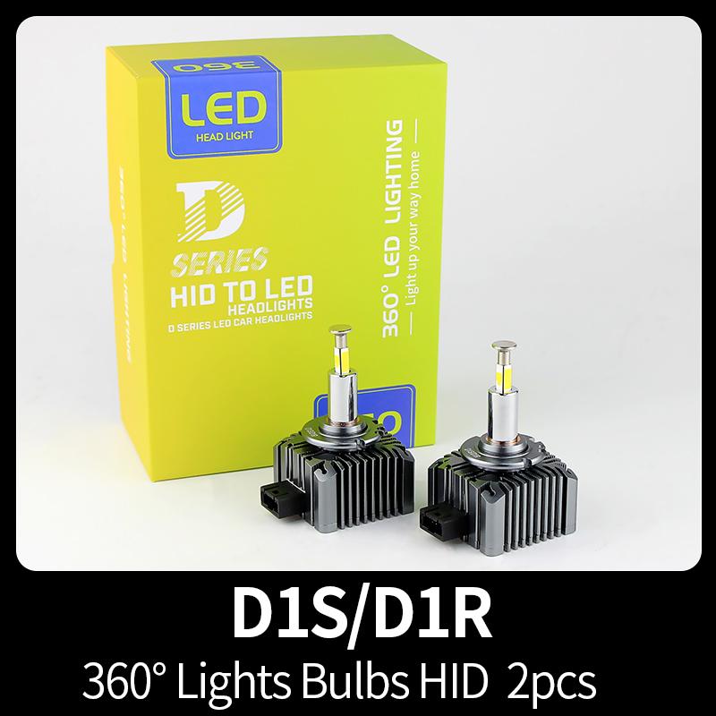 2 шт. Светодиодные лампы для фар D1S D1R HID 70 Вт 6000K Super White Комплект для конвертации HID Xenon D2S D2R D3S D3R D4S D4R D5S D8S