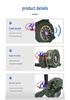 Lijing Hand-Cranked Aluminum Alloy Handheld Alarm SY-100