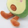 Милый мультфильм фрукты авокадо плюшевая игрушка брелок кулон рюкзак орнамент подарок