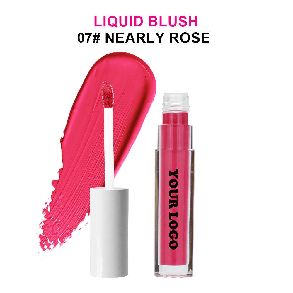 Стойкие водостойкие жидкие румяна: Матовый и мерцающий, Не выцветающий, Пигментированный