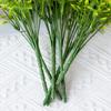 12Pcs Artificial Lavender 7 Fork Realistic Fake Plastic Flower Home Office Wedding Party Indoor Outdoor Faux Flower Bloom Plants Decoration
