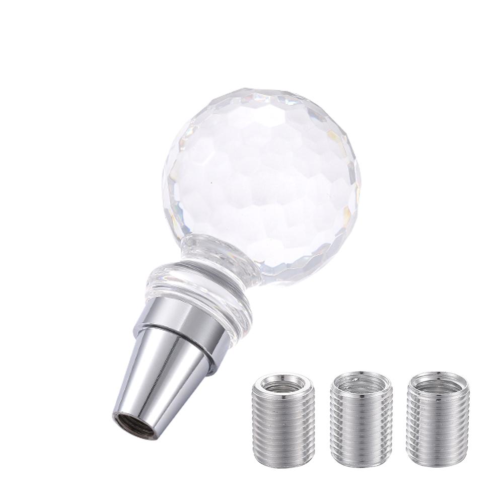 Прозрачный акриловый ромбовидный автомобильный рычаг переключения передач, ручка переключения передач для ручной автоматической коробки передач, автомобильные аксессуары