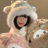 Jumaomao Winter Warm Hood Scarf