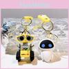Keychain Walle Robot Eve Pendant Backpack Bag Charm Cartoon Film Periphery Gift