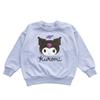 Детский свитшот с вышивкой сагара Sanrio Kuromi