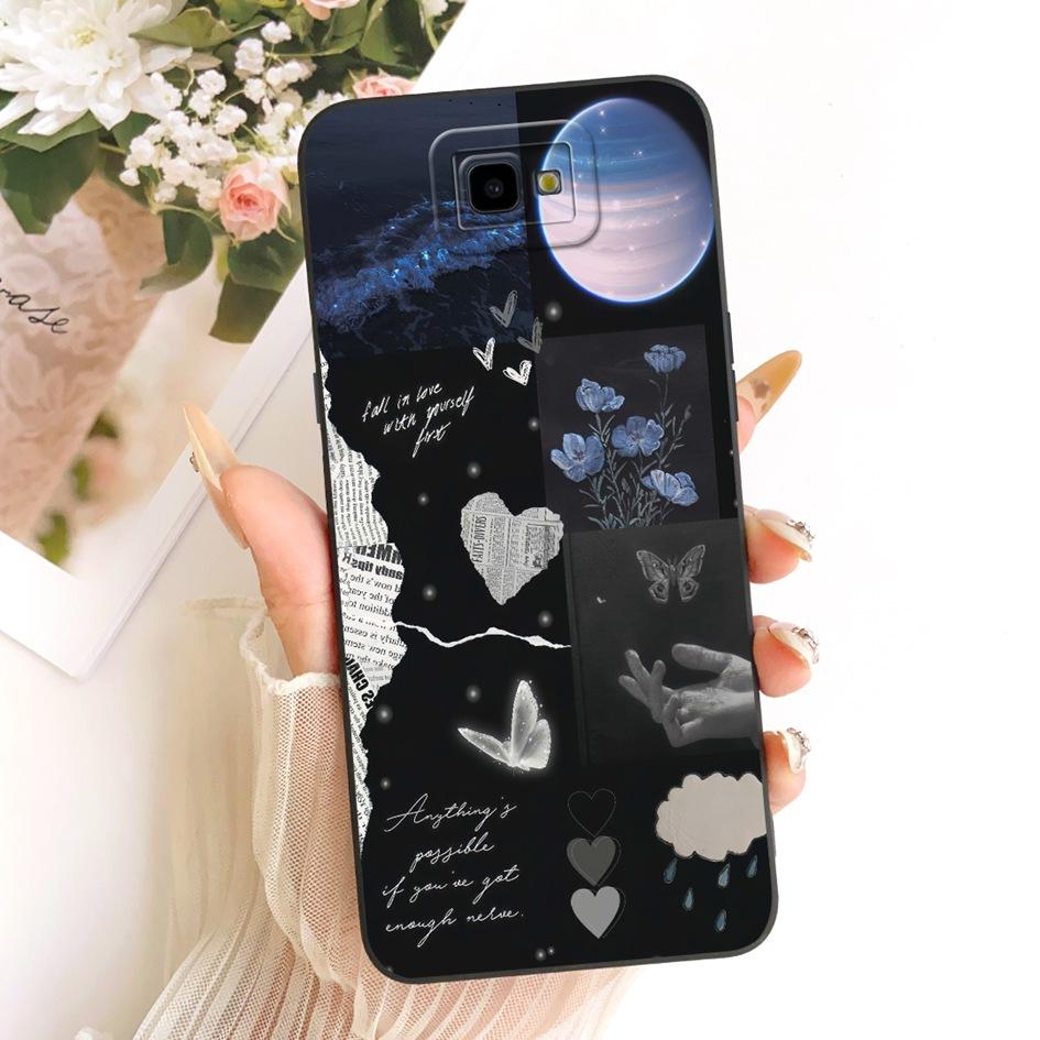 Case For Samsung Galaxy J4 Plus Core Cover SM-J415F SM-J410F Cute Cartoon Cat Shockproof Bumper on Samsung J4 2018 SM-J400F Capa
