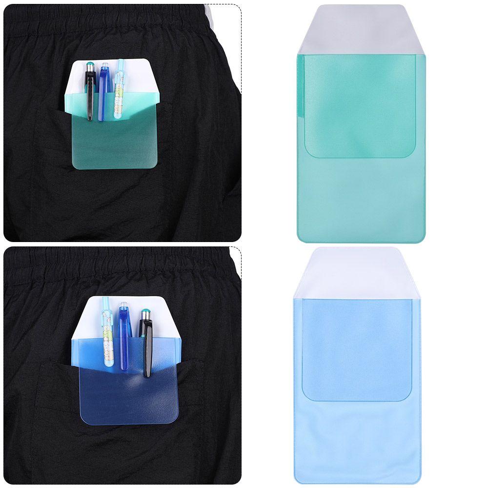 3 шт. полезный офисный пенал из ПВХ герметичный чехол для ручек для врачей и медсестер поставки карманный протектор