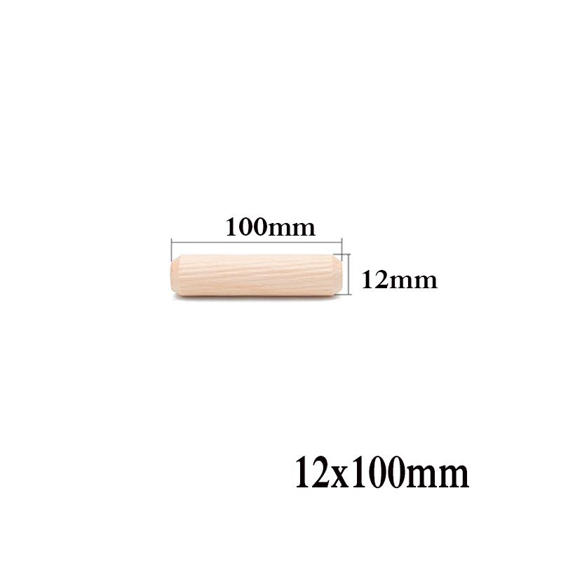100/50 шт. Дюбель для деревообработки, штифты для рукоделия, набор стержней, мебельный штифт, штифт для деревянного шкафа, ящика, круглая рифленая древесина