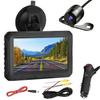 Tigwiss Rear Camera Monitor Set, 4.3 Inch LCD Monitor, Rear Monitor Camera Set, Rear