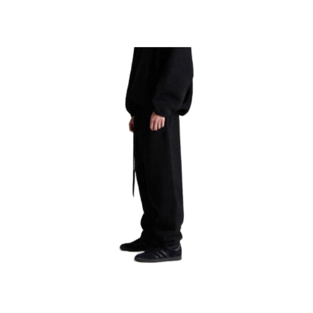 Fear of God Мужские флисовые брюки Essentials Polar Black Bottoms 130SP244254F