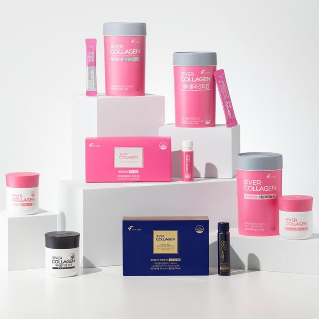 [Эвер Коллаген] Ин&Ап Плюс (1 упаковка 84 таблетки 6 недель), Корейская основная здоровая пища