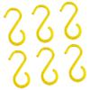 Набор из 6 шт. Изолированные крючки для кабеля из АБС-пластика, сверхпрочные крючки для управления кабелями для домашнего офиса