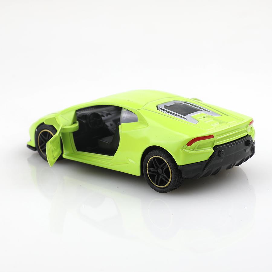 (Упакованный) 1:43 SVJ Легкосплавный гоночный автомобиль с инерционным механизмом, классный 1:Машинка-инерционка из сплава, масштаб 43, детская игрушка.