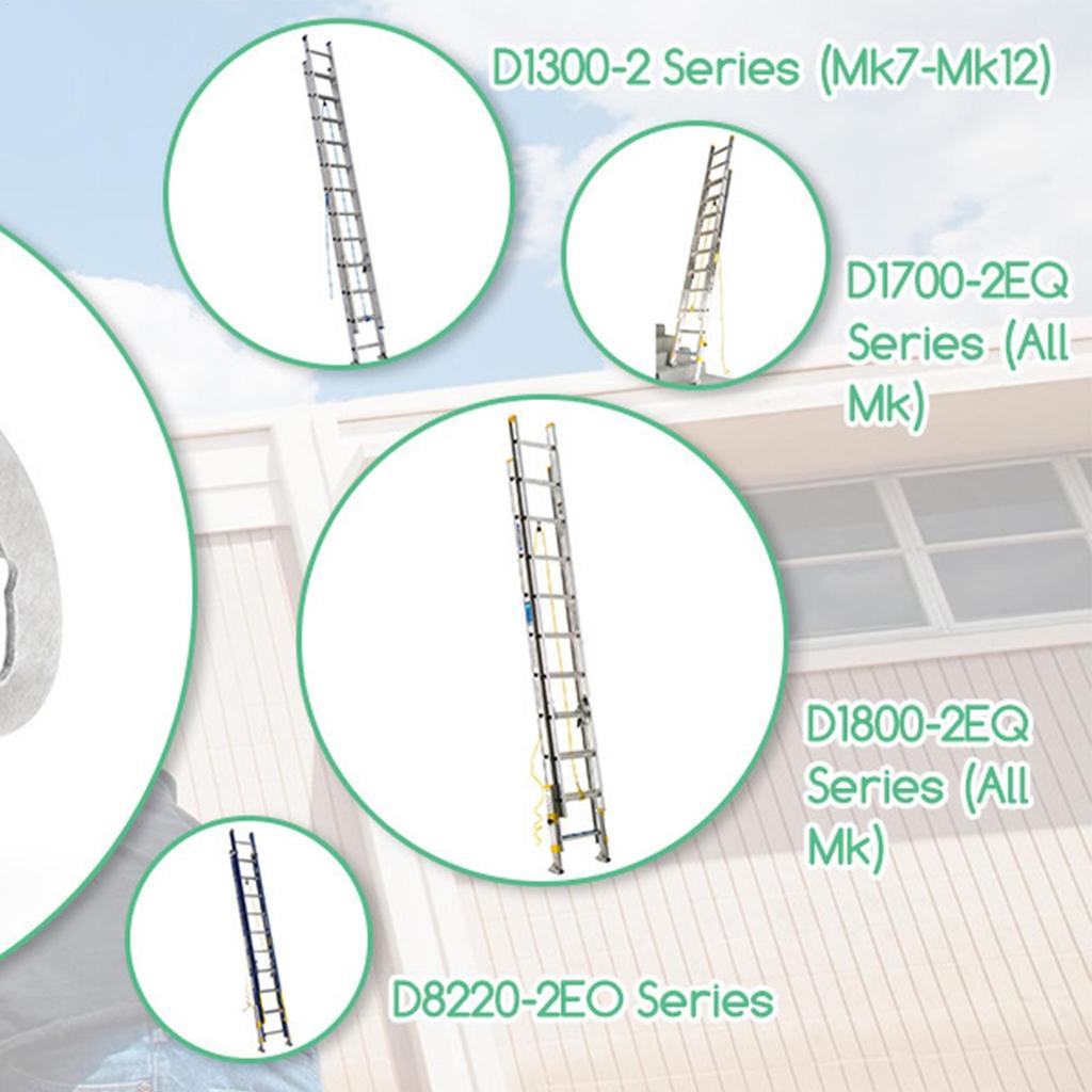 Ножки для лестницы Алюминиевые Противоскользящие Инструмент для ремонта Замена для раздвижной лестницы для чердака, крыши, лестницы, верстака, сверления, сбора, работы, дома