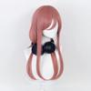 Miku Nakano Cosplay Wig High Quality Anime Dark Pink Long Straight Heat Resistant Synthetic Hair Party Wigs + Wig Cap