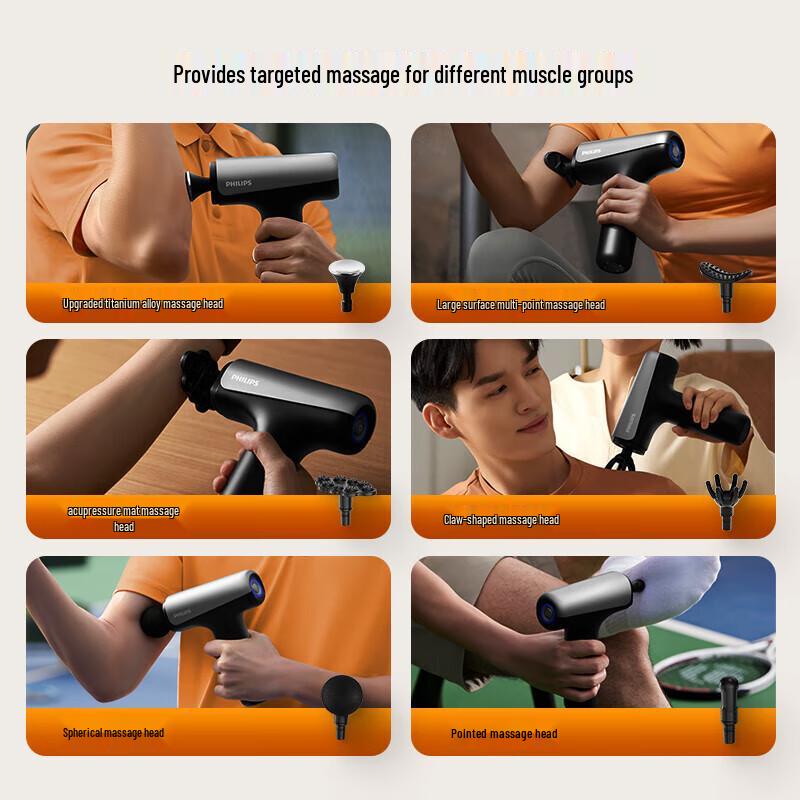 Philips 3205G Mini Percussion Massager CN plug (adapter included)