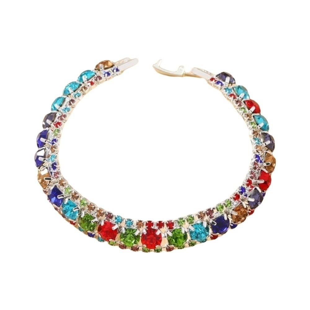 Luxury Sparkling Bracelet Decoration Women's Bracelet Rhinestone Bracelet Banquet Party