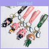 Cute Cartoon Spy Family Soft Pvc Keychain Adorable Anya Doll Key Ring
