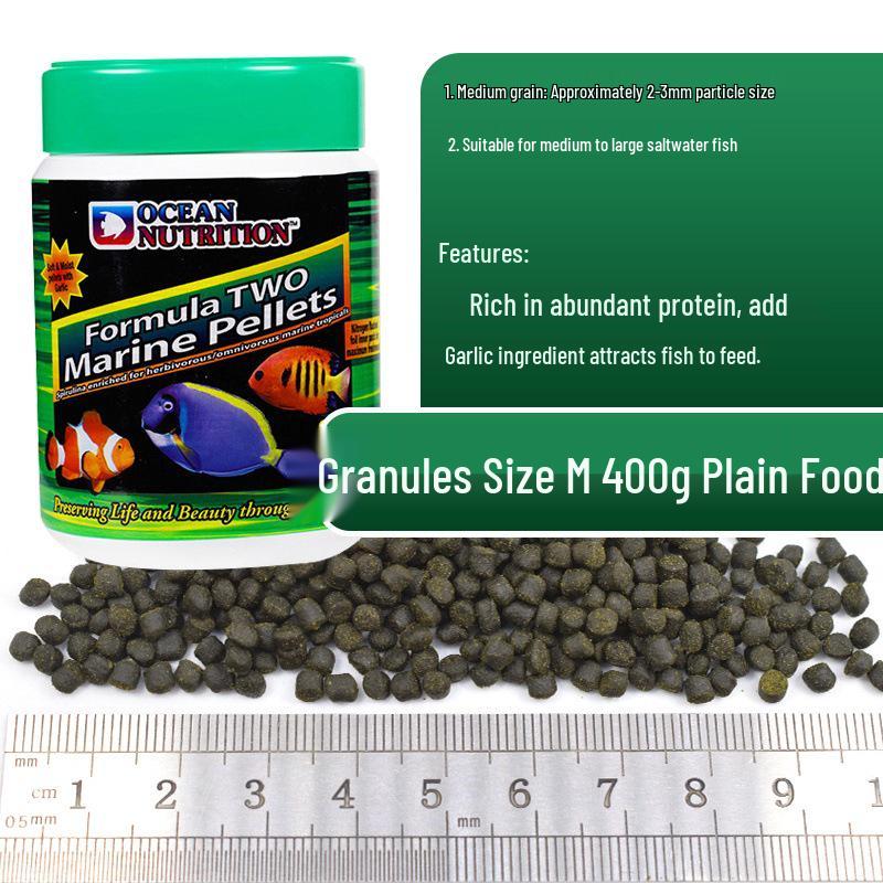 US Ocean Saltwater Fish Food: Brine Shrimp & Spirulina Flakes & Pellets