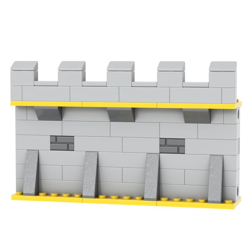 Walls Medieval Middle Age Building Blocks Toy Collection Kids Assembly Classic Brick Souvenir Decoration Horse Shed