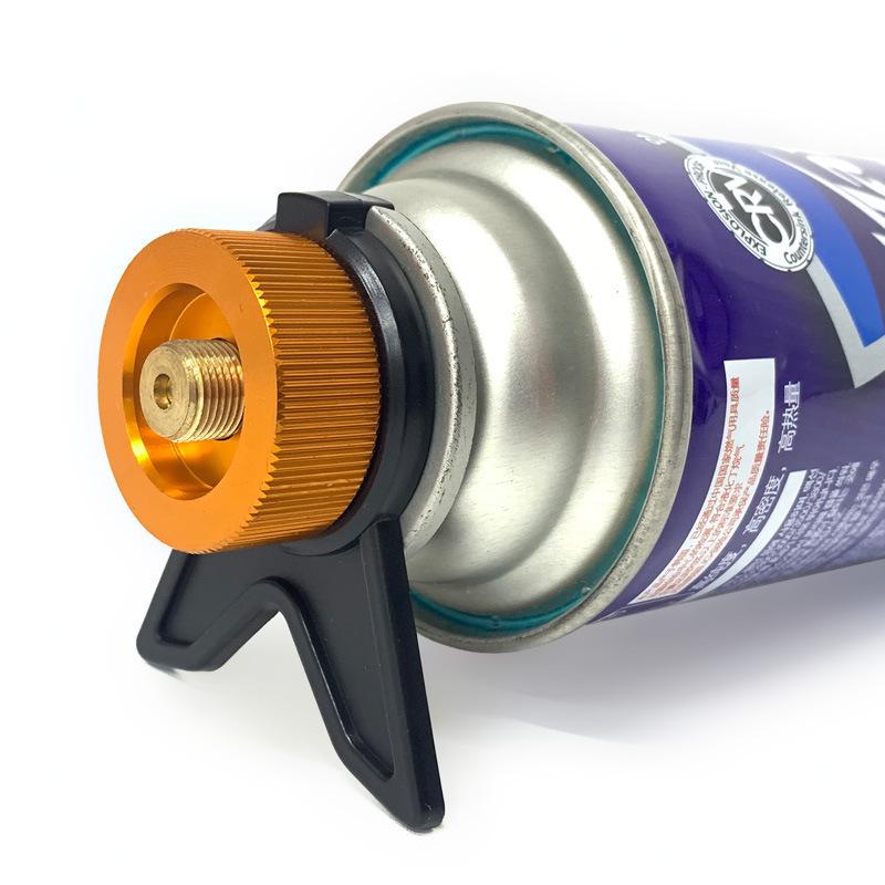 Gas Canister Converter for Outdoor Stoves: Adapts Cassette to Flat or Liquefied Gas