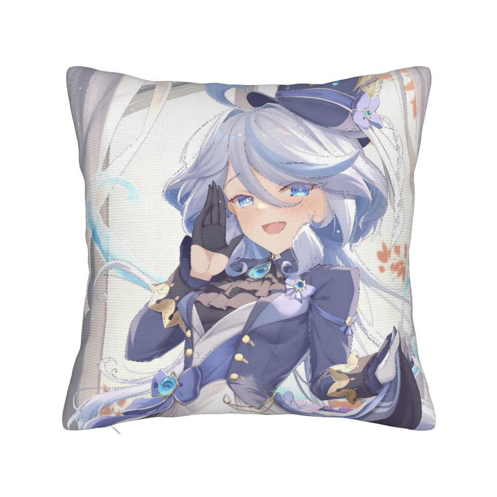 Genshin Impact Gorou Pillowcase Double-Sided Printing Polyester Cushion Cover Decorative Pillow Case Cover Chair Square 40*40Cm
