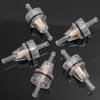 1-30pcs Universal Motorcycle Tuning Fuel Filter Inline Petrol Filter 6mm Copper Wick Transparent Filter Motorbike Accessories
