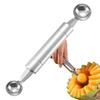 Multifunctional Watermelon Scooper, Fruit Baller, Scoop, Round Fruit Digger, Double-Headed Watermelon Baller, Fruit Cutter, Fruit and Chestnut Cutter,