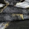 2/3 шт. Мягкие черные и золотистые мраморные пододеяльники - Модное и удобное постельное белье, подходящее для спален и общежитий