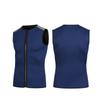 Navy Blue Neoprene Vest 3MM Thermal Wetsuit Vest Stylish Sleeveless Wetsuit Top  for Men Women