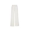 VEROMODA Women's Crochet-Detail Straight-Leg Jeans