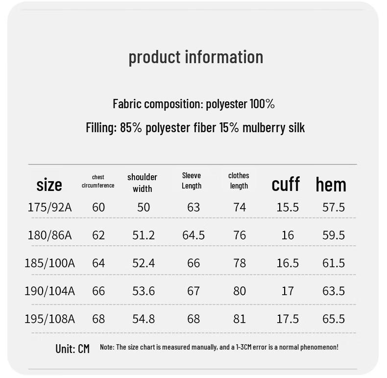 LAOYECHE Мужская хлопковая куртка средней длины с капюшоном и шелковым наполнителем