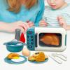 17Pcs Kids Pretend Play Microwave Cooking Utensils Set Interactive Kitchen Accessories Educational Learning Toy Birthday Gift