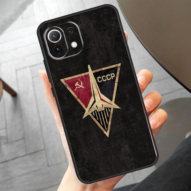Red Soviet Union USSR Flag Case For POCO X3 X5 X6 F6 Pro M6 M5s F3 F5 Xiaomi 13T Pro 11T 12T 12 Lite 13 14 Ultra Cover