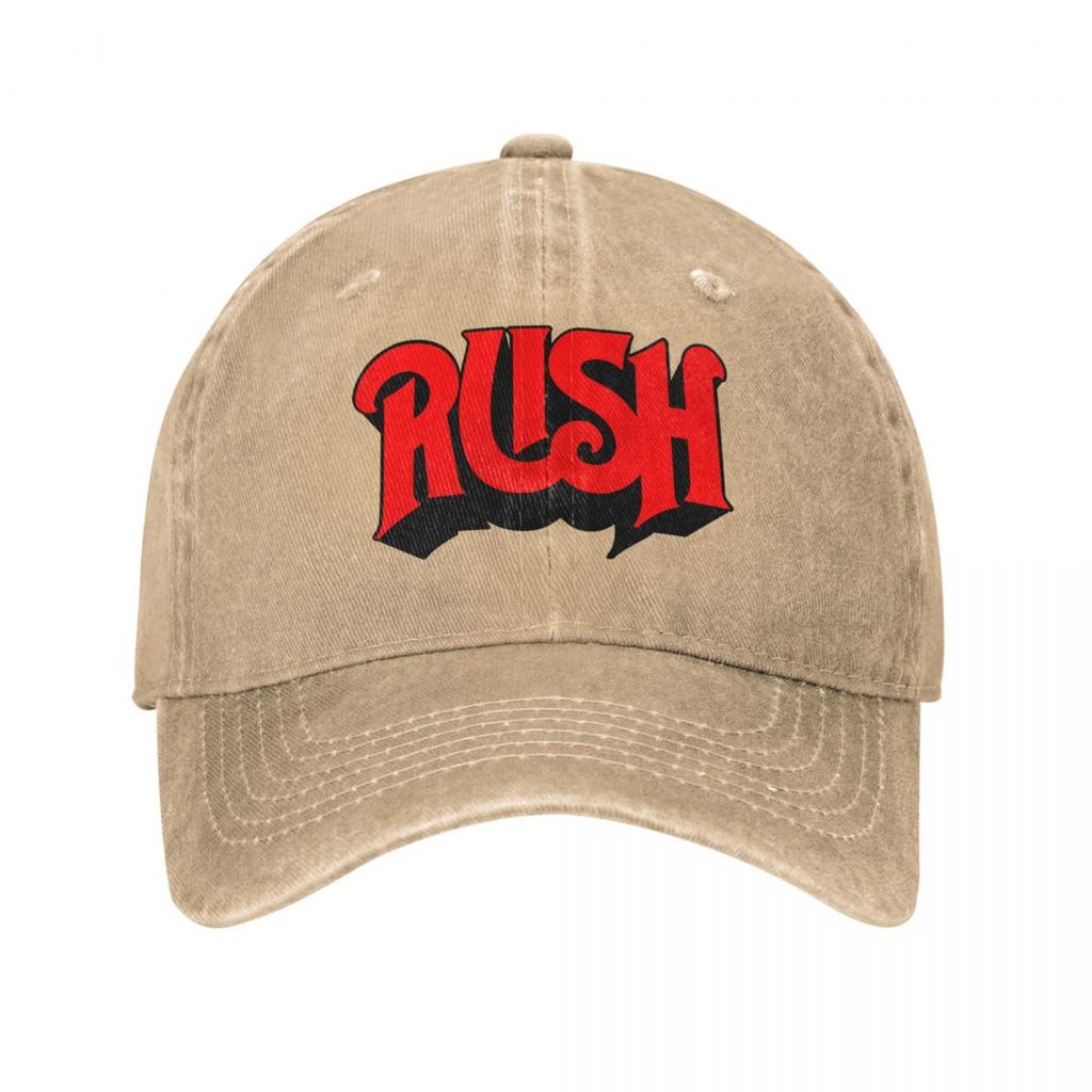 Бейсбольная кепка Rush Band Vintage Distressed Washed Headwear для мужчин и женщин Outdoor Summer Caps Hat
