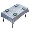 Waterproof and Oil Resistant PVC Table Cloth Ins Tea Rectangular Minimalist Floral Tablecloth
